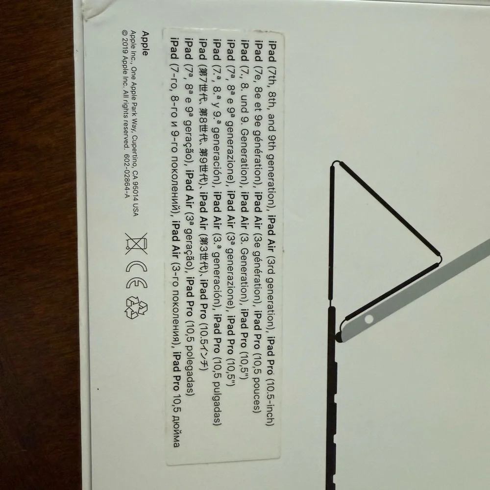 Apple iPad Smart Keyboard - Dark Gray
